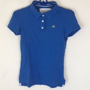 Fun bright blue polo!